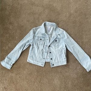 Denim jacket, long sleeve